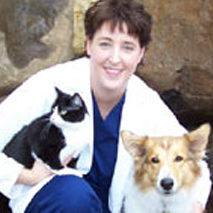 Pictured here with Phoebe and Cricket